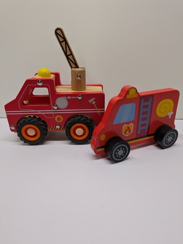 Wooden vehicle fire - vehicle's,