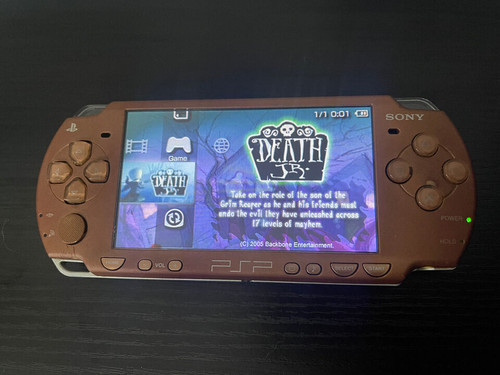 Sony psp 2000 matte bronze - sony,