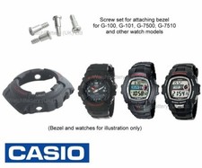 Casio Bezel Screw Set for