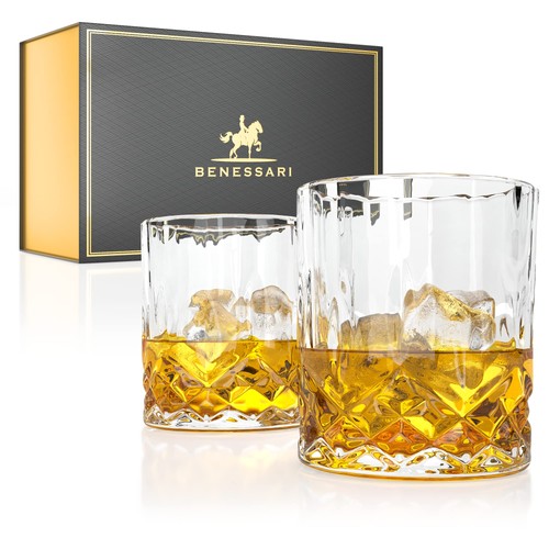 Benessari whiskey glasses gift - benessari,