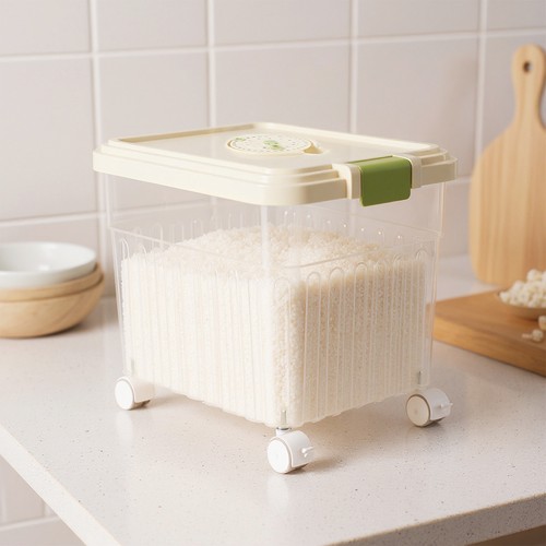 Clear grain storage - storage, container