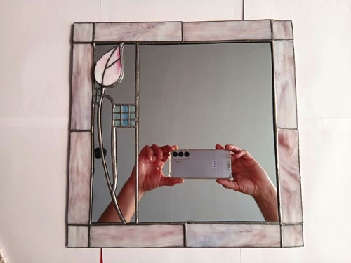 Stained glass art - deco, style