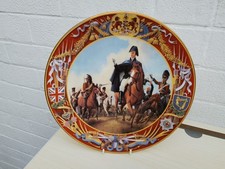 ROYAL DOULTON COLLECTORS PLATE - WELLINGTON AT WATERLOO