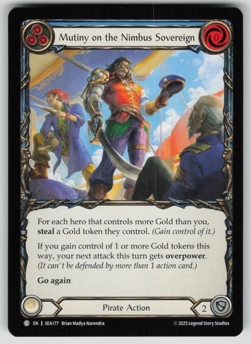 Mutiny the nimbus sovereign - mutiny, on