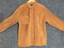 Men's Brown Suede Leather