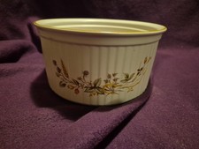 Vintage M&S Harvest Casserole Dish 18x10cm No Lid Cookware Retro