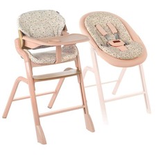 Jane Noah Highchair + Rocker Kit for Newborns – Convertible Beechwood Chair from