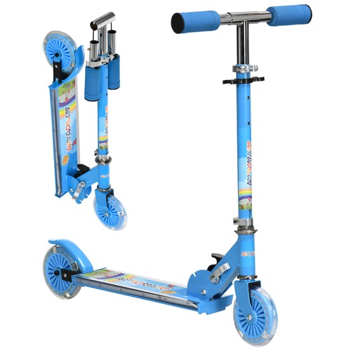 Homcom kids scooter - homcom, wheels