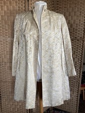 Vintage cream Brocade Chinese