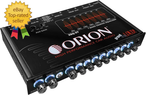 Graphic equalizer with front - graphic,