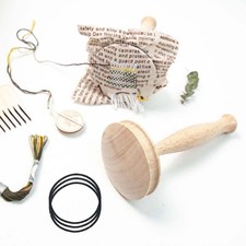Darning Supplies Set Wooden