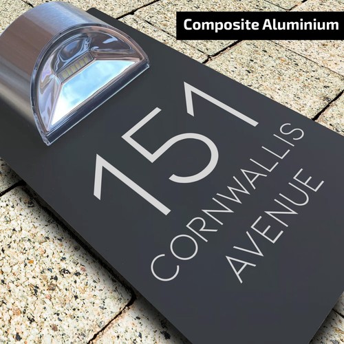 Custom house number plaques - custom,