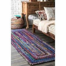 Runner Rug Cotton Area Carpet