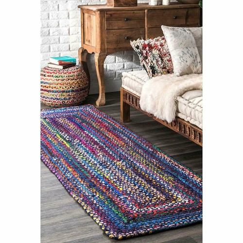 Runner rug cotton area carpet - rug,