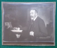 Antique Photo Signed by King