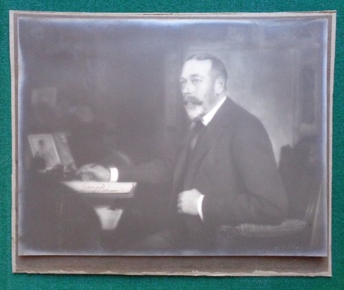 Antique photo signed king - photo, by