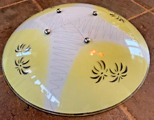 50s 60s vintage ceiling light atomic UFO flying saucer fly catcher plafonnier