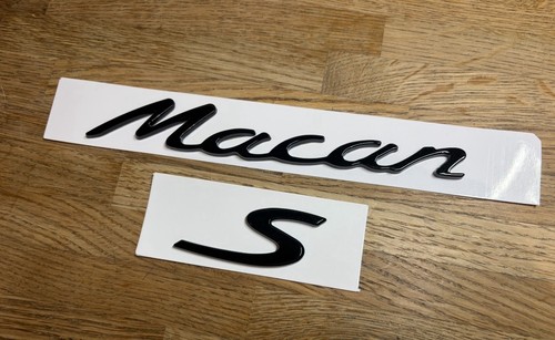 Genuine porsche macan badge - genuine,