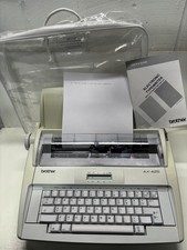 Brother AX-425 Electronic Typewriter with Manual and Carry Case