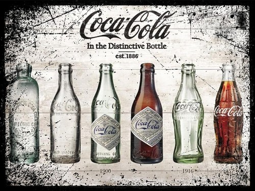 Retro vintage coca cola
