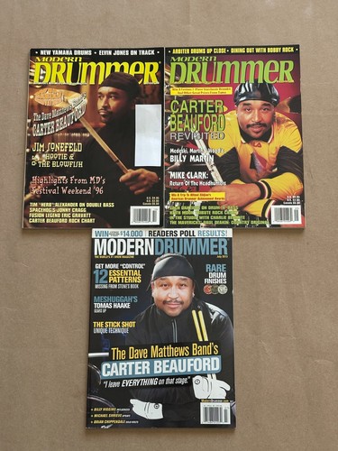 Modern drummer magazine carter - modern,
