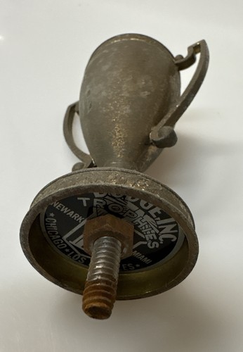 Vtg mini trophy - 4”, metal