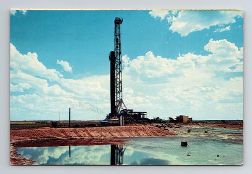 Postcard north dakota drilling - postcard,