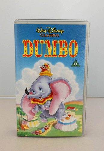 Dumbo walt disney - walt, vhs