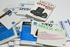 Minolta SLR Film Camera Manual Instruction Booklet Dynax Maxxum 7D