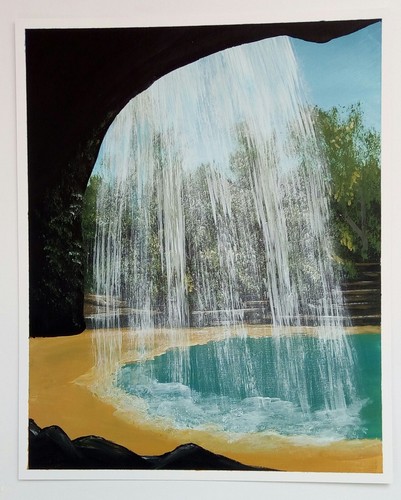 Original seascape beach cave - seascape,