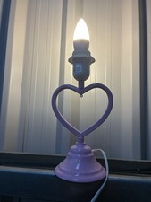 Pink Love Hart Lamp ( No