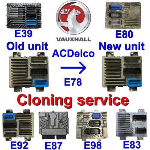 Vauxhall acdelco ecu e98 e80 - ecu,