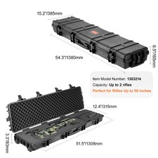 Hard Rifle Case Portable Long