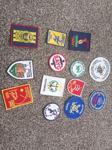 Vintage patch joblot job - joblot, lot