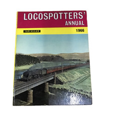 Vintage Railway Train Book LocoSpotters Annual 1966 By Ian Allan
