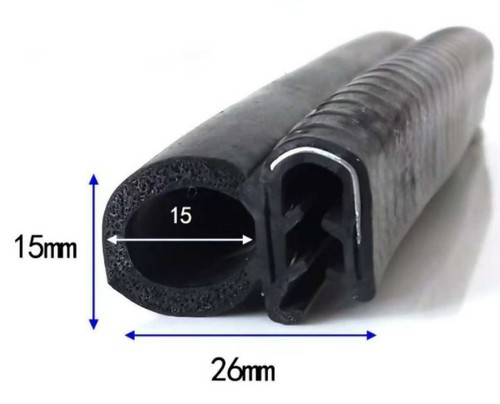 Car door boot seal rubber - car,