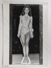 Cindy Breakspeare Miss World 1976 Jamaica Beauty Contest TV Times VTG Photo