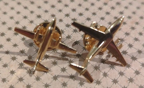 Vintage airliner pins tie - ,