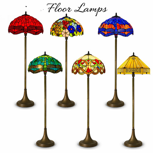 Tiffany style floor lamp - style,