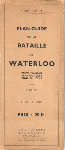 Waterloo 1815 carte - waterloo,