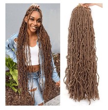 Xtrend 7 Packs Nu Faux Locs Crochet Hair Extensions Braids 12strands/pack - #27