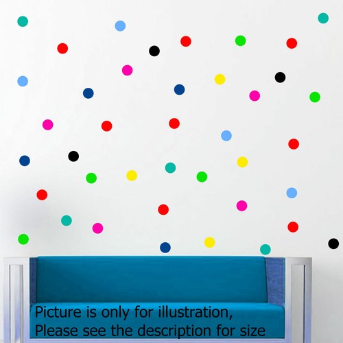 Polka dot wall sticker - 30,