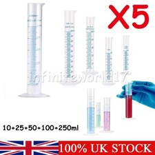 5pcs Set Plastic Measuring
