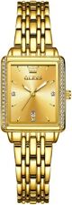 OLEVS Ladies Watches, Small Face Square Watches for Women, Luxury Gold Women Wri