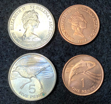 St. Helena 2 Coins Set 1 Penny
