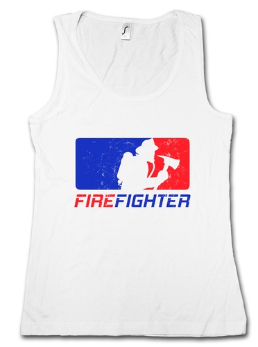 Firefighter tank top vest - firefighter,