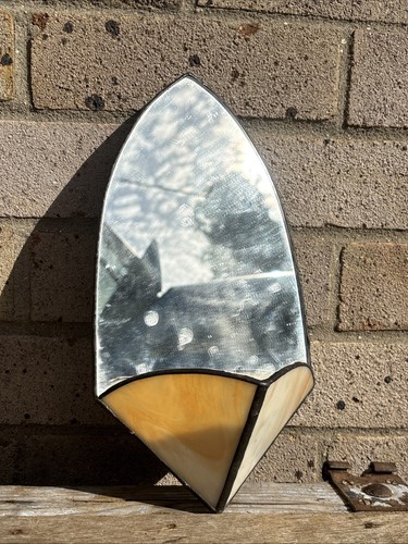 Vintage lead glass wall - vintage,