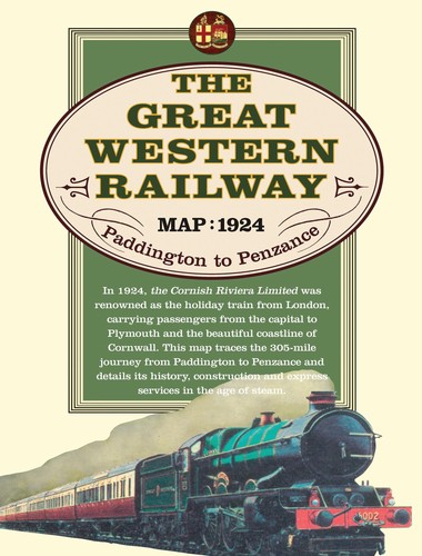 Great western railway map - great,