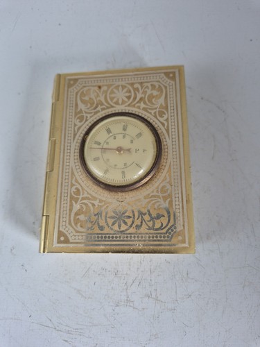 Vintage brass cigarette - cigarette, case