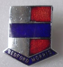 BEDFORD MORRIS Enamel Pin BADGE LORRIES MOTORING